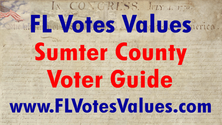 Sumter County Voter Guide